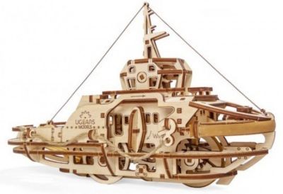 UGEARS Modellbausatz SCHLEPPER Комплект моделей ТРАКТОР