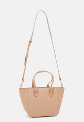 Tommy Hilfiger TIMELESS SMALL TOTE QUILTED Handbag sandrift TIMELESS SMALL TOTE SQUILTED Сумка песчаный нанос