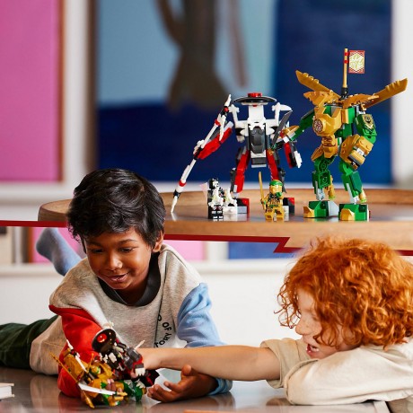 LEGO LEGO Ninjago 71781 Lloyds Mech-Duell EVO LEGO Ninjago 71781 Дуэль роботов Ллойда EVO