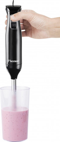 bestron bestron Stabmixer ASM 250 Z, 250 W, Purierstab mit 2 Geschwindigkeitsstufen  Ручной блендер Bestron ASM 250 Z, 250 Вт, очиститель с 2 уровнями скорости