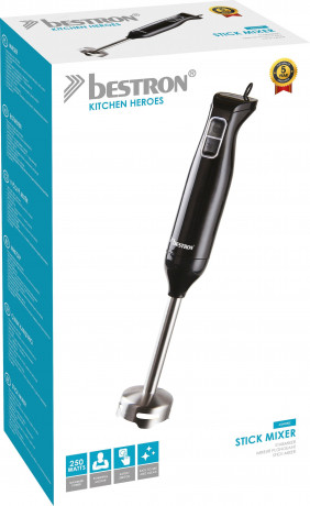 bestron bestron Stabmixer ASM 250 Z, 250 W, Purierstab mit 2 Geschwindigkeitsstufen  Ручной блендер Bestron ASM 250 Z, 250 Вт, очиститель с 2 уровнями скорости