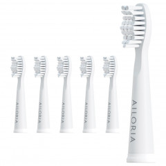 Ailoria Ersatzburstenkopfe Weiss 6er Set 1 Stk. Сменные насадки белого цвета, набор из 6 шт.