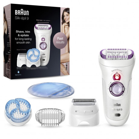 Braun Epilierer quot;Silk-epil 9-735quot; Purple  Эпилятор &quot;Силк-эпиль 9-735&quot; Фиолетовый