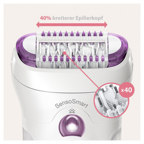 Braun Epilierer quot;Silk-epil 9-735quot; Purple  Эпилятор &quot;Силк-эпиль 9-735&quot; Фиолетовый