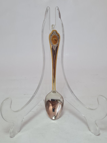 Набор ложек для сахара винтажный Solingen, 4шт х 15см, Германия, 1970-80гг.