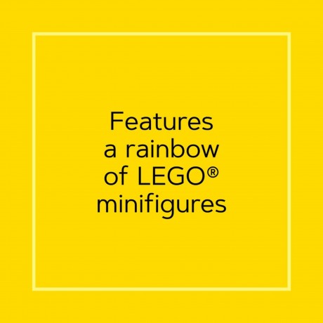 Lego Minifigure Rainbow 1,000-Piece Puzzle Пазл Minifigure Rainbow из 1000 деталей