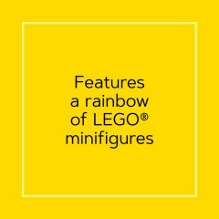 Lego Minifigure Rainbow 1,000-Piece Puzzle Пазл Minifigure Rainbow из 1000 деталей