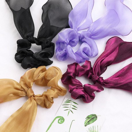 SOHO Ajni Scrunchie Schwarz Резинка для волос Айни