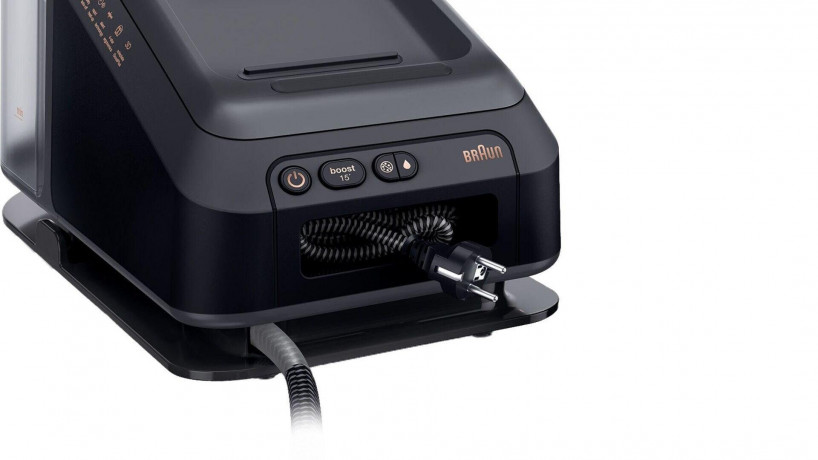 Braun Braun Dampfbugelstation CareStyle 7 Pro IS7286 BK, 2000,00 ml Wassertank, Weltweit erste FreeGlide 3D Bugelsohle Паровая гладильная станция Braun CareStyle 7 Pro IS7286 BK, резервуар для воды на 2000,00 мл, первая в мире гладильная подошва FreeGlid