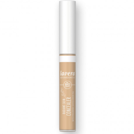 LAVERA Radiant Skin Concealer Tanned 04, 5,5 ml, Лавера Консилер со светоотражающим финишем, оттенок Tanned 04, био-алоэ вера и гиалуроновая кислота, 5,5 мл