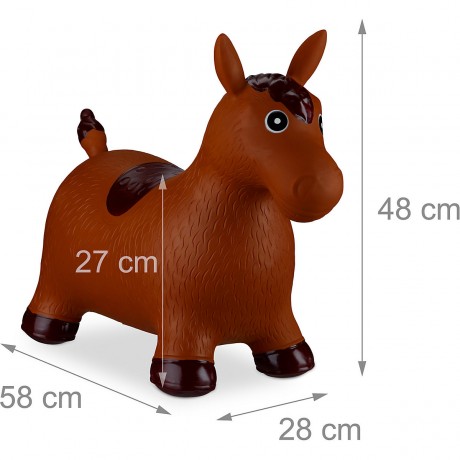 relaxdays Hupftier Pferd копытное животное лошадь