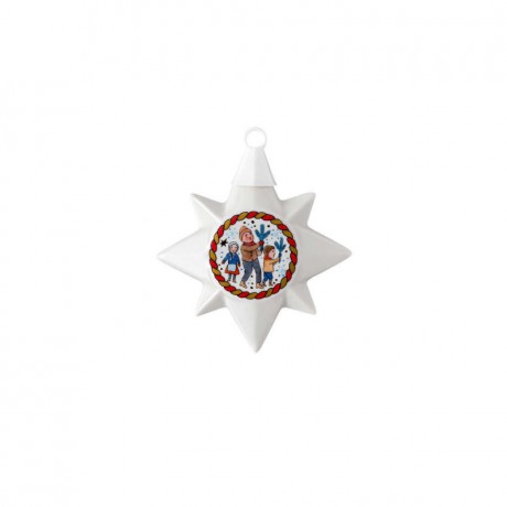 Hutschenreuther Hutschenreuther Mini-Anhanger Porzellan Ministern 'Kinder mit Zweigen' 6,5x6,5x1 cm Мини-кулон Hutschenreuther фарфоровые министры &quot;Дети с ветками&quot; 6,5x6,5x1 см