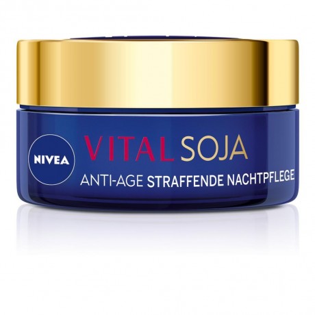 Nivea Vital Soja Anti-Age Straffende Nachtpflege Vital Soya 50ml Омолаживающий Ночной Укрепляющий Крем