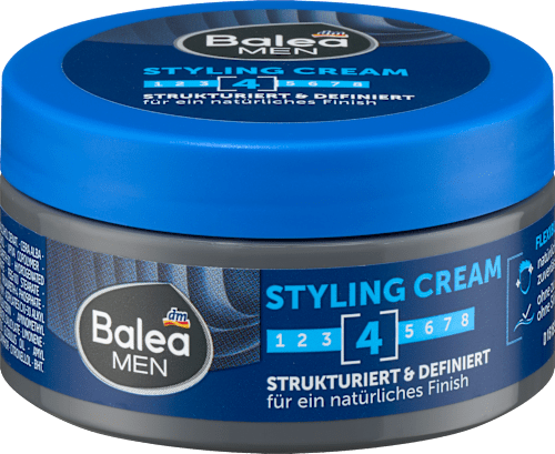 Balea MEN Styling Creme Fibre, 100 ml, Крем Fibre для текстурной и подвижной укладки волос, 100 мл