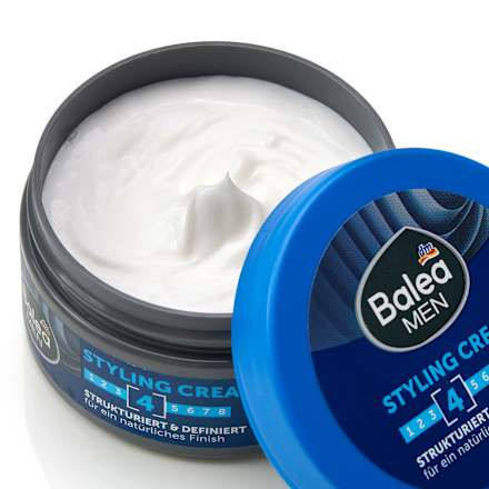 Balea MEN Styling Creme Fibre, 100 ml, Крем Fibre для текстурной и подвижной укладки волос, 100 мл