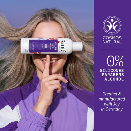 SANTE VOLUME LIFT Shampoo, 250 ml, Санте Шампунь Volume Lift для визуального объёма и лёгкости волос, 250 мл