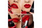 DIOR ROUGE DIOR Kollektion nachfüllbarer Lippenstifte Коллекция многоразовых помад, Цвета от кутюр и цветочный уход за губами, 5 шт.