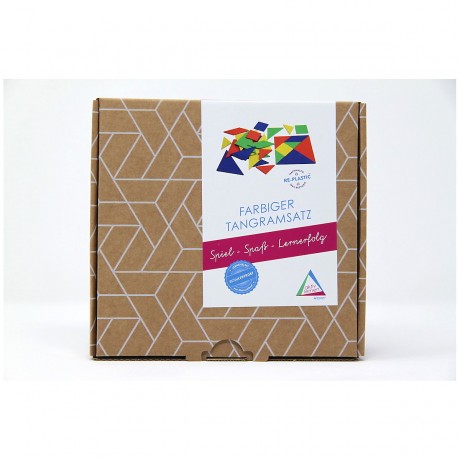 Wissner aktiv lernen Tangramsatz in 4 Farben (28 Teile) Набор Tangram в 4-х цветах (28 штук)