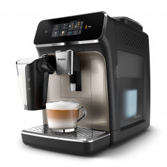 Philips Philips Kaffeevollautomat EP2336/40 2300 Series, 4 Kaffeespezialitaten, mit LatteGo-Milchsystem, Schwarz verchromt  Полностью автоматическая кофемашина Philips EP2336/40 серии 2300, 4 сорта кофе, с молочной системой LatteGo, отделка ерным хромом