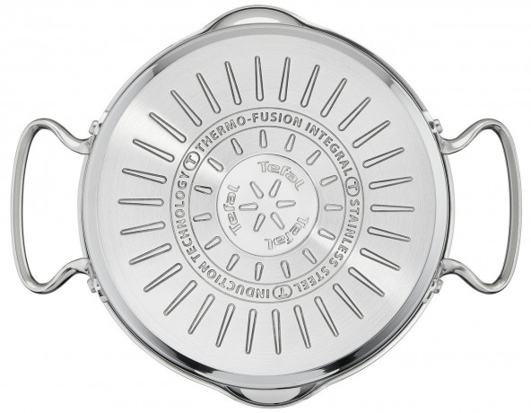 Tefal Tefal Topfset Duetto 7-tlg. DUETTO edelstahl Набор кастрюль Tefal Duetto 7 предметов. ДУЭТТО