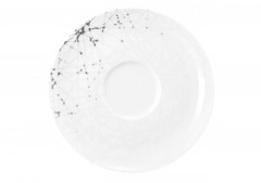 Seltmann Weiden Seltmann Weiden Kombi Untertasse groUf LIBERTY BRACE Weiss Комбинированное блюдце Seltmann Weiden большое LIBERTY BRACE