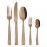 Sambonet Sambonet Flat - Edelstahl / PVD Kupfer Besteckset 30-tlg. Vollheft / Monoblock Набор столовых приборов Sambonet Flat из нержавеющей стали / меди с PVD-покрытием, 30 предм. Полный буклет/моноблок