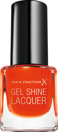 Max Factor Лак для ногтей Mini Гель Блеск Lacquer Nailpolish Vivid Vermillion 20, 4,5 мл