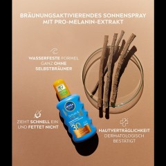 Nivea Schutz und Braune Sonnenspray  Защита и коричневый солнцезащитный спрей