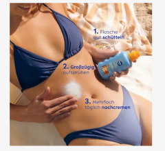 NIVEA SUN Sonnenspray Schutz &amp; Bräune LSF 30, Солнцезащитный спрей для защиты от загара SPF 30, 200 мл