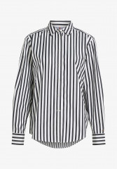 Tommy Hilfiger BANKER STP RELAXED Button-down blouse optic white/ desert sky stp BANKER STP RELAXED Блузка на пуговицах оптический белый/ пустынное небо stp