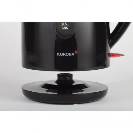 KORONA KORONA Wasserkocher 20130, Schwarz 1,7 Liter 2200W 360° Basisstation kabellos Чайник KORONA 20130, черный, 1,7 л, 2200 Вт, базовая станция 360°, беспроводная