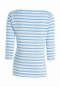 Tommy Hilfiger SLIM CODY STP B-NK 3/4SLV Long sleeved top bleu  SLIM CODY STP B-NK 3/4SLV Топ с длинными рукавами синий