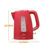 LIVOO LIVOO Wasserkocher DOD184R Rot 1,7 Liter, 2200 W Чайник LIVOO DOD184R Красный 1,7 л, 2200 Вт