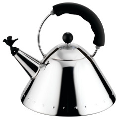 Alessi Alessi Wasserkessel 9093, Edelstahl Blau Чайник Alessi 9093, нержавеющая сталь