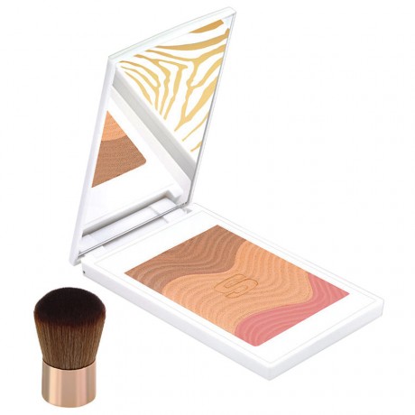 Палетка для лица Sisley Teint Phyto-Touche Poudre Eclat Soleil (бронзер, румяна), оттенок Peche Dorее