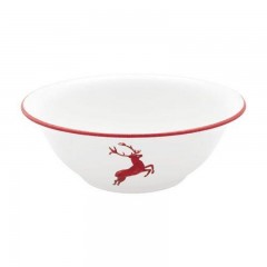 Gmundner Keramik Gmundner Keramik Rubinroter Hirsch Salatschussel d: 26 cm / 2,0 L Керамическая салатница Gmundner Ruby Red Deer D: 26 см / 2,0 л