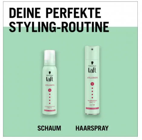 Taft Schaumfestiger Volumen, Мусс для объемной укладки волос, 150мл