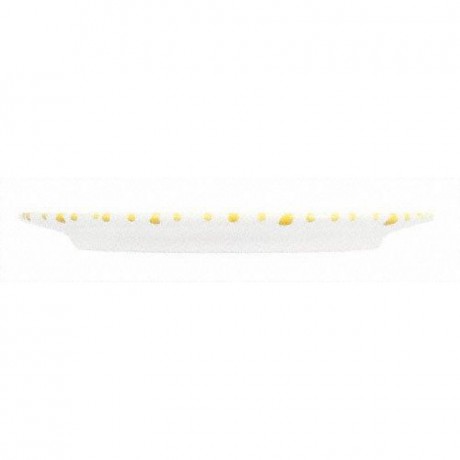 Gmundner Keramik Gmundner Keramik Gelbgeflammt Platte oval mit Fahne Gourmet 21x14x2,1 cm Gmundner керамическая желтая пламенная овальная тарелка с флажком для гурманов 21x14x2,1 см