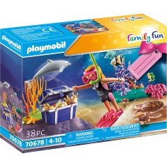 PLAYMOBIL PLAYMOBIL 70678 Geschenkset Schatztaucherin PLAYMOBIL 70678 Подарочный набор Treasure Diver