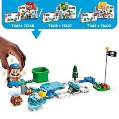 LEGO LEGO Super Mario 71415 Eis-Mario-Anzug Erweiterungsset LEGO Super Mario 71415 Дополнительный набор «Костюм Ледяного Марио»