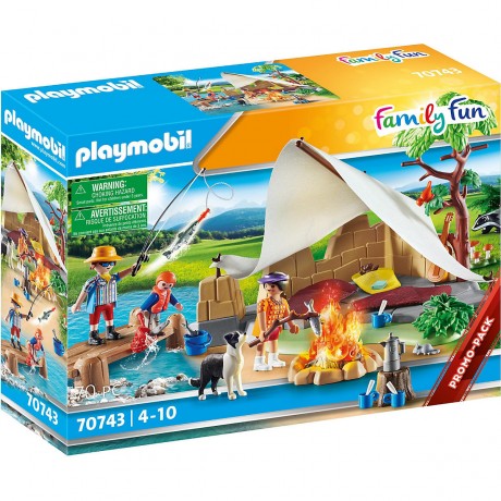 PLAYMOBIL PLAYMOBIL 70743 Familie beim Campingausflug Семья PLAYMOBIL 70743 в походе