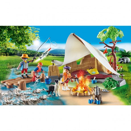 PLAYMOBIL PLAYMOBIL 70743 Familie beim Campingausflug Семья PLAYMOBIL 70743 в походе