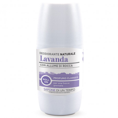 SAPONE DI UN TEMPO LAVENDER Deo-Roller Fels-Alaun Шариковый дезодорант LAVENDER горные квасцы