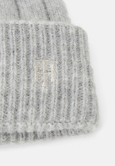 Tommy Hilfiger TIMELESS BEANIE Beanie light grey heather TIMELESS BEANIE Шапочка светло-серый вереск