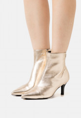 Tommy Hilfiger POINTY HEEL BOOT  Classic ankle boots gold БОТИНКИ POINTY HEEL BOOT Классические ботильоны золото