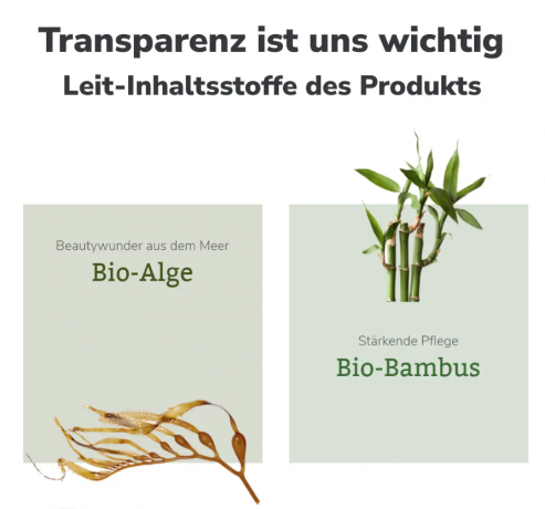 lavera Volumen & Kraft Shampoo, Шампунь для объема и силы с органическим бамбуком и органическими водорослями для большей пышности и упругости тонких волос, 250мл