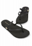 Tommy Hilfiger TH MONOGRAM STRAPPY  T-bar sandals black TH MONOGRAM STRAPPY Сандалии с Т-образной перемычкой черный