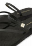 Tommy Hilfiger TH MONOGRAM STRAPPY  T-bar sandals black TH MONOGRAM STRAPPY Сандалии с Т-образной перемычкой черный