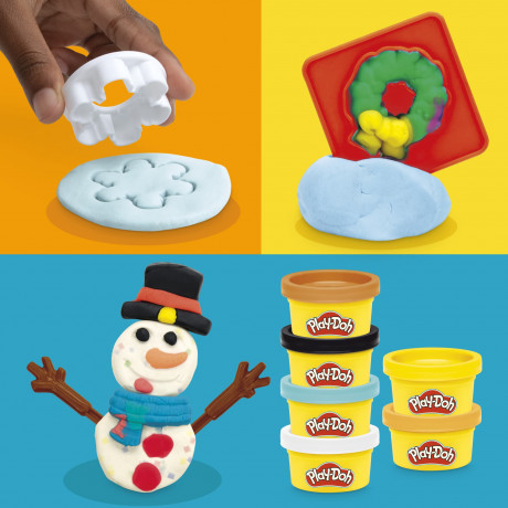 PLAY-DOH Knetspass Adventskalender 2026 G05015L0, 24 Tuerchen, PLAY-DOH Адвент-календарь 2026 с массой для лепки и инструментами, 24 окошка, от 3 лет