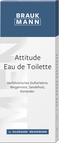 Braukmann Attitude Eau de Toilette, 75 ml, Hildegard Braukmann мужская туалетная вода, 75 мл